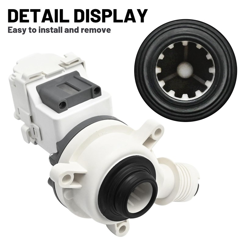 W10775446 Washer Drain Pump W10919003 Replacement for Amana Replacement for