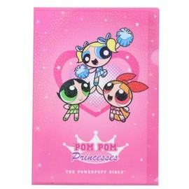 Powerpuff Girls Clear Folder A4 Single Clear File / Pink