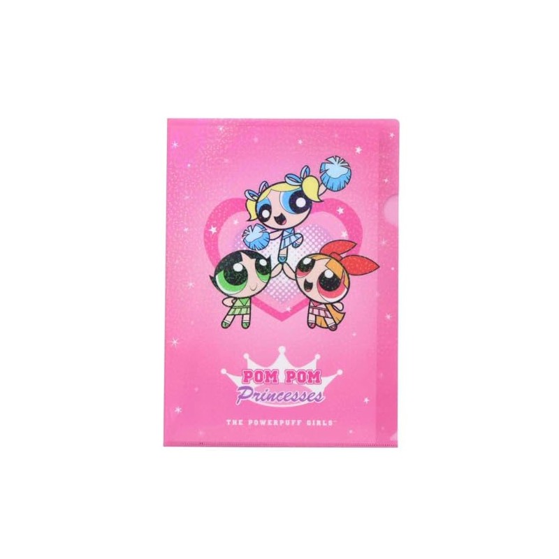 Powerpuff Girls Clear Folder A4 Single Clear File / Pink