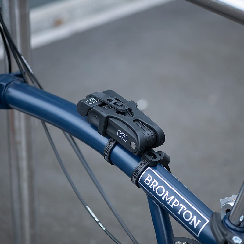 Oxford LinkLock CL Compact Folding Lock. Bicycle Security Lock.,Black,720mm