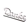 Dekolando Engraved Stand with German Text "Danke" [German Language] White