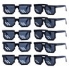 kilofly 10pc 8-Bit Pixel UV Protect Gamer Sunglasses Adult Kids
