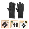 Abaodam 1 Pair Copper Finger Compression Gloves for Outdoor Sports