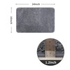 COSY HOMEER Extra Thick Bath Rugs for Bathroom - Anti-Slip