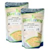 PureLiving Organic SPROUTED Yellow Corn Grits - 12 Ounce Bag