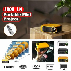 Viprh Portable 1080P Mini Projector – Compact Home Theater Experience with Multi-Device Compatibility
