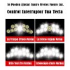 Dolores Lampara Táctica Cabeza Recargable Usb 11 Led Linterna Minera