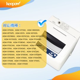 KEEPOW Washing Machine Lint Filter Aqua Washing Machine Lint Filter LINT-16 Washing Machine Garbage Removal Net Set of 2