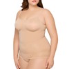 Body Wrap Women's Molded Cup Camisole Shapewear, Nude, 1X