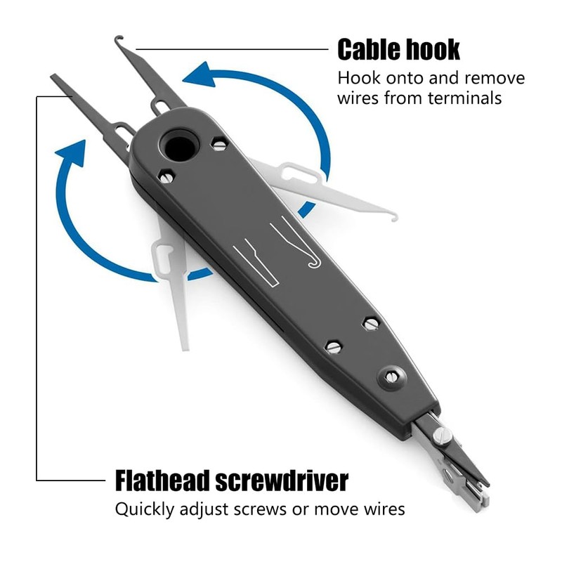 Punch Down Tool, Ethernet Punchdowns Tool, Professional Ethernet Punchdown Tool