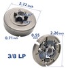 Sprocket Clutch 3/8" for Stihl 017 018 021 023 025