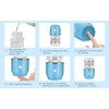 BAAMBI Portable Bottle Warmer for Breastmilk or Formula, Fast, Reliable,