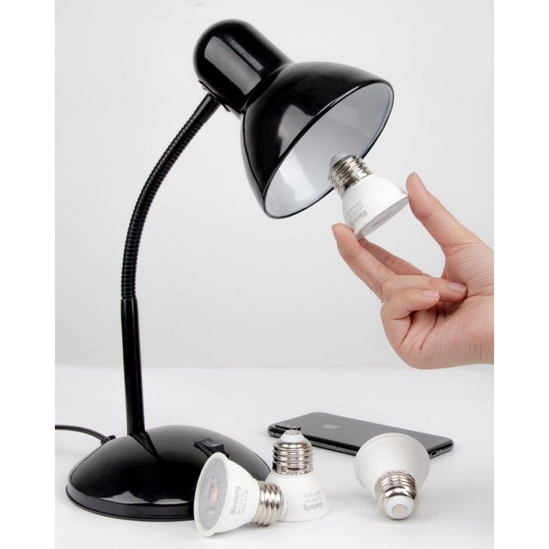 Maelsrlg PAR16 LED Short Neck Recessed Spotlight Bulb, 6W(60W Equivalent)