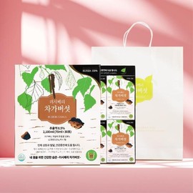 무첨가 100% 러시아 차가버섯 70ml 30포 건강증진 감사선물 부모님 지인선물 선물 중장년 노인 설선물 100% Additive-Free Russian Chaga Mushroom 70ml 30 Packs Health Improvement Thank You Gift for Parents and Acquaintances Gift for Middle-Aged and Seniors New Year Gift
