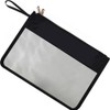 HYOOG Makeup Bag,Letter Clear Makeup Bag Letter Patch Cosmetic Bag,Toiletry