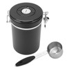 Coffee Bean Storage Stainless Steel Airtight Container Coffee with 30ml