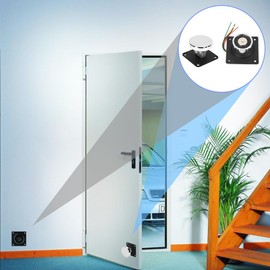Electromagnetic Door Holder, Stainless Steel Powerful Magnetic Door Stopper, Magnetic Adjustable Door Stop, Magnetic Fire Doors, Iron Doors, Home, Bedroom, Hotel