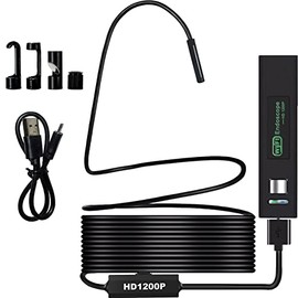 PRODOGUE PD-WC125 Endoscope Camera for Inspection [Separate Type] Wi-Fi Camera 5m 2 Megapixels