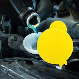 X AUTOHAUX 2S6117632AD 1488251 Windshield Wiper Washer Bottle Cap Cover for Ford Fusion 2002-2012