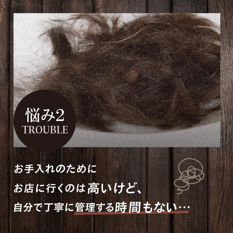 Adrence Fontaine AD&F Wig, Shampoo and Treatment Set, For Wigs,