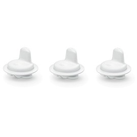 NUK 10255311 First Choice Active Harte Trinktülle für Kiddy Cup, weiß, 3er Pack (3 Stück)