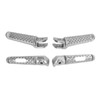 Motorcycle Foot Pegs Complete High Strength Strong Grip Replacement for