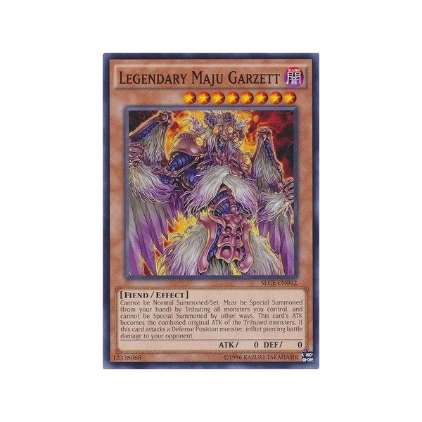 Yu-Gi-Oh! - Legendary Maju Garzett (SECE-EN042) - Secrets of Eternity: