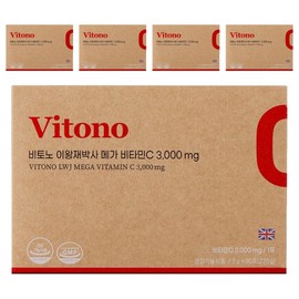 Vitono Dr. Wangjae Lee Mega Vitamin C 3000mg, 5 boxes, 270g / 비토노 이왕재박사 메가 비타민C 3000mg, 5박스, 270g