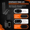 Hyperz - Muñequeras con Straps para Gym Par Muñequeras Acolchado