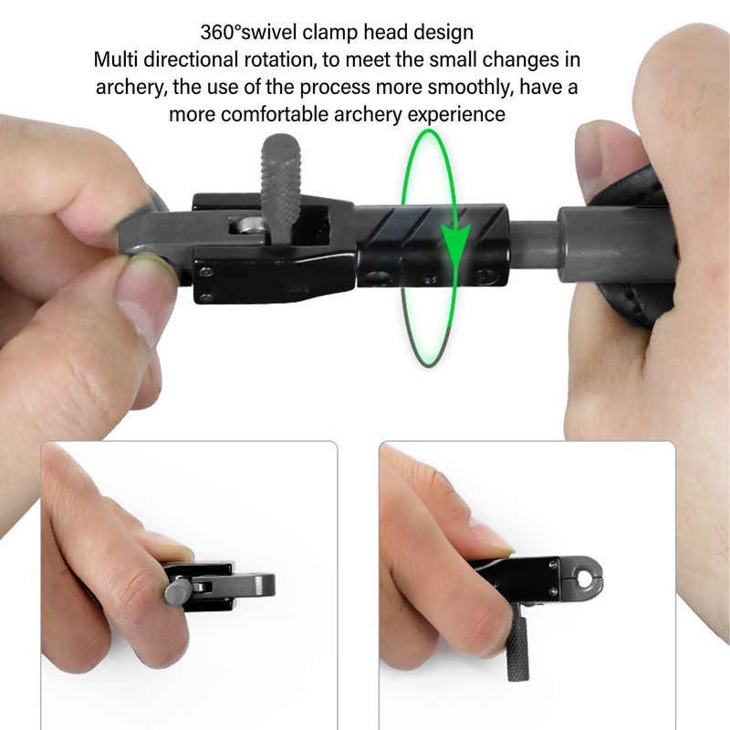 Archery Release Aid PU Iron High Stability Bow Release Wrist