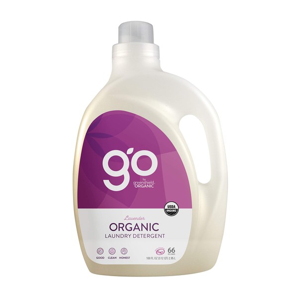 GO by GreenShield Organic, 100 oz. Laundry Detergent- Lavender