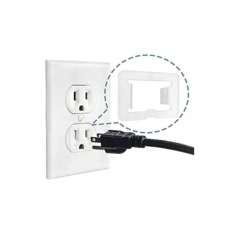 20 Packs Tiny Plugs for Loose Outlets, Transparent Loose Socket