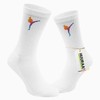 Huuraa Unisex Socks Kickboxing Colourful Silhouette Gift Size 4/12 Kickboxing