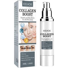 Collagen Boost Serum, Dark Spot Corrector, Vitamin C Serum, Collagen Boost Cream, Brighten And Firm Skin, Moisturizing For All Skin Types (1)