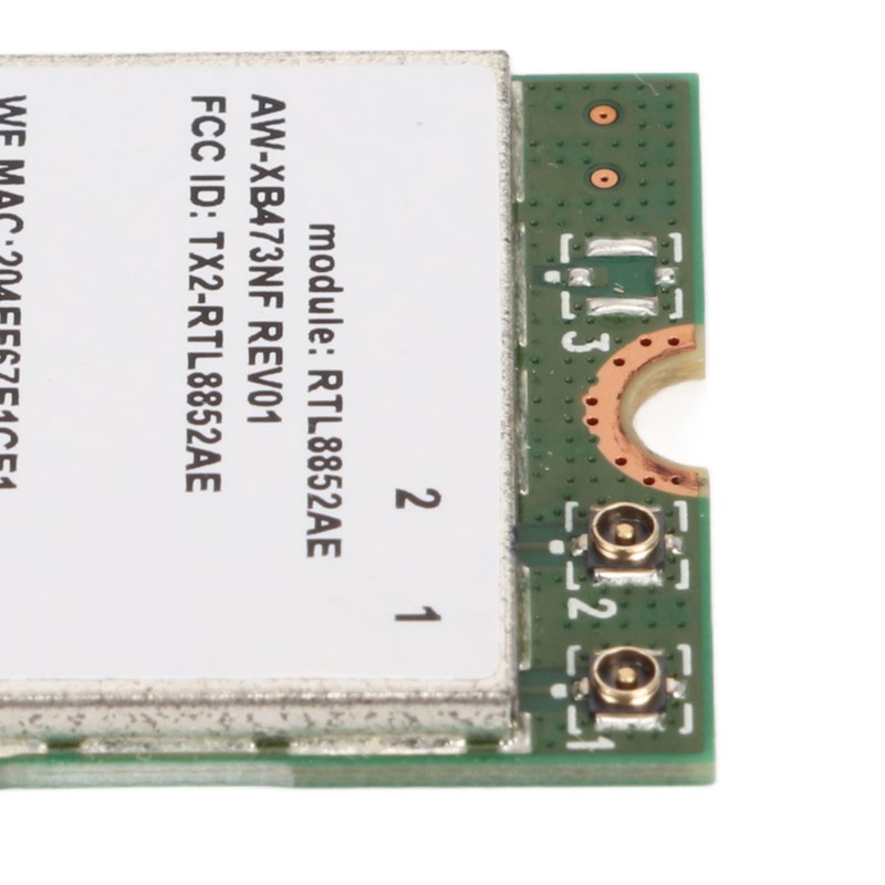 WiFi6 Wireless Card 574Mbps 2.4G 1200Mbps 5Ghz BT5.2 M.2 AC