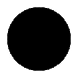 DARENYI 12 Inch Dia Acrylic Plexiglass Sheet, Black Plastic Circle Sheet 0.2 Inch Thick Plexiglass Panel Round Plastic Disc Plexi Glass Board for Craft DIY Sign