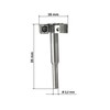 Manpa Mini Carving Bits DCS – Square Head, 1/8" Shank,