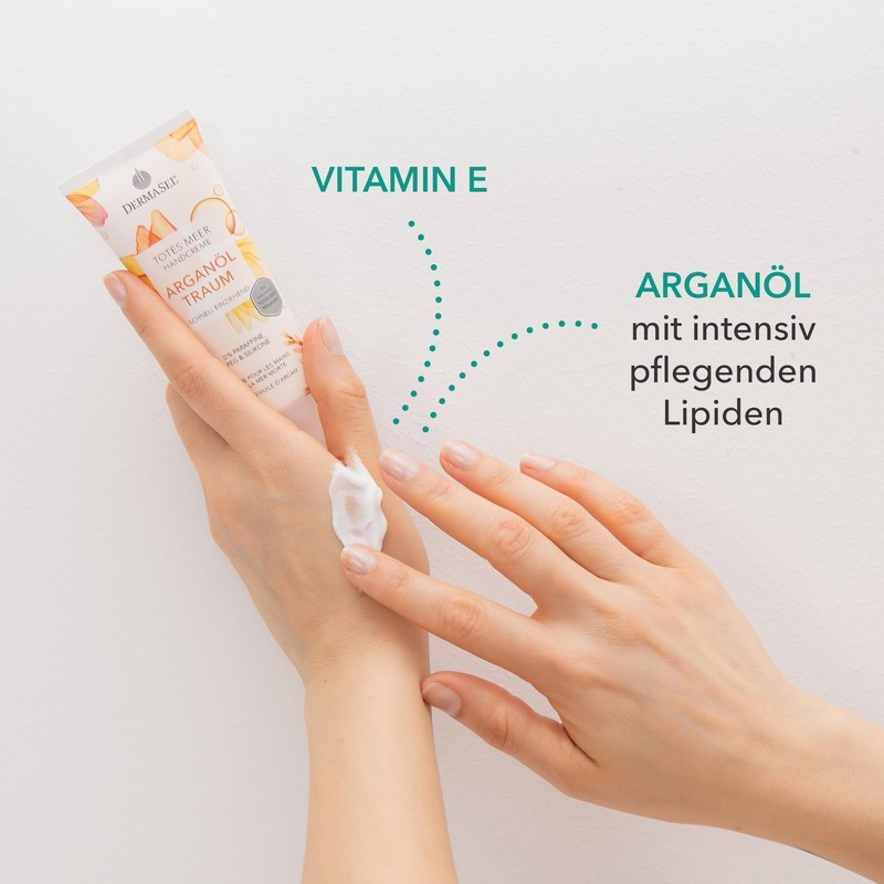 DermaSel Dead Sea Hand Cream Argan l Dream 75 ml
