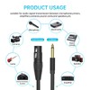 Yinker 3 m XLR to Jack 6.35 mm Female Microphone