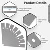 4" Scraper Blades, 100 Pcs Replacement Scraper Razor Blades, Ultra-sharp