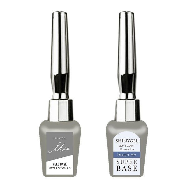 [PB+Brush-on SB Set] SHINYGEL Mio Shiny Gel Mio Peel Base