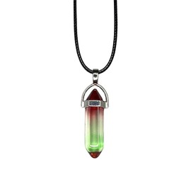 VIE VIE Double Point Pencil Pendant, Black String ((Colour F))