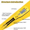 GOLDCHAMP 990B SMD Tweezers Meter, Upgraded 4000 Count Multimeter for