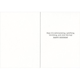 Roller Coaster - Avanti America Collection Birthday Card