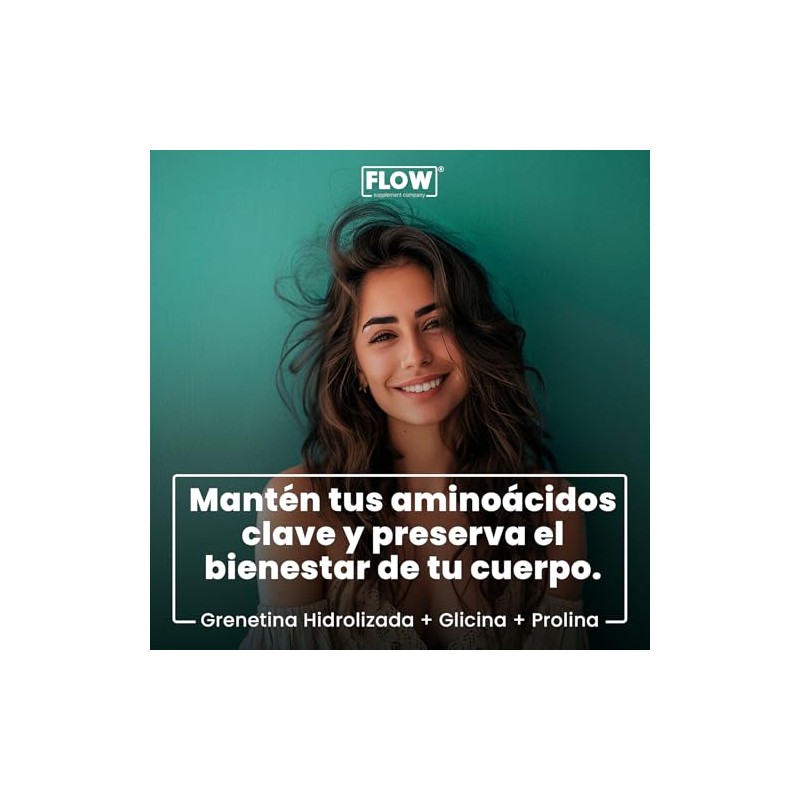 Flow Supplements | Grenetina Hidrolizada 1kg - Grenetina Sin Sabor