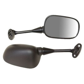 EMGO OEM Replacement Mirror for 03-06 Honda CBR600RR Right Side Black (20-35221)