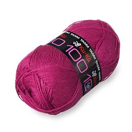 Kuku 100 [100grs] by TAMM - Soft Yarn for Baby Clothes and Warm Blankets - Color Pale Purple 7935