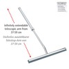 WENKO Shower Squeegee, Multi Purpose Squeegee for Window, Glass Door,