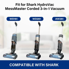 WD161 Roller and Filter For Shark HydroVac MessMaster Wet Dry Vacuum Cleaner WD161 WD261 AW261