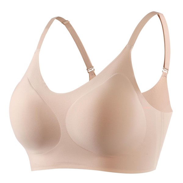 GXIN Non Wired Bras for Women Seamless Push Up Padded